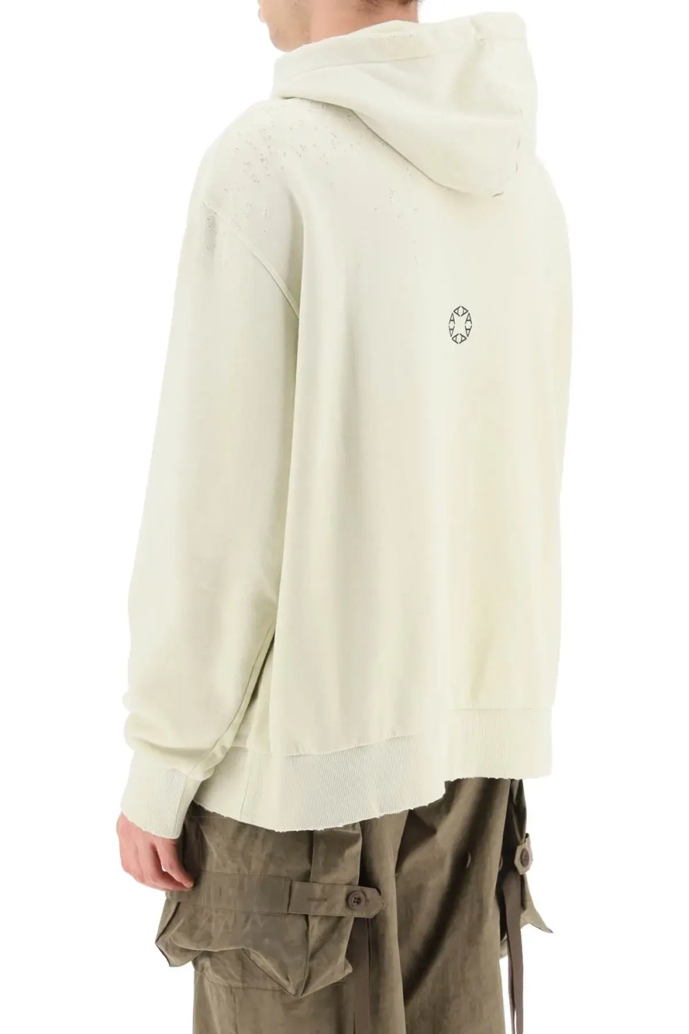 1017 ALYX 9SM Destroyed Distressed Hoodie