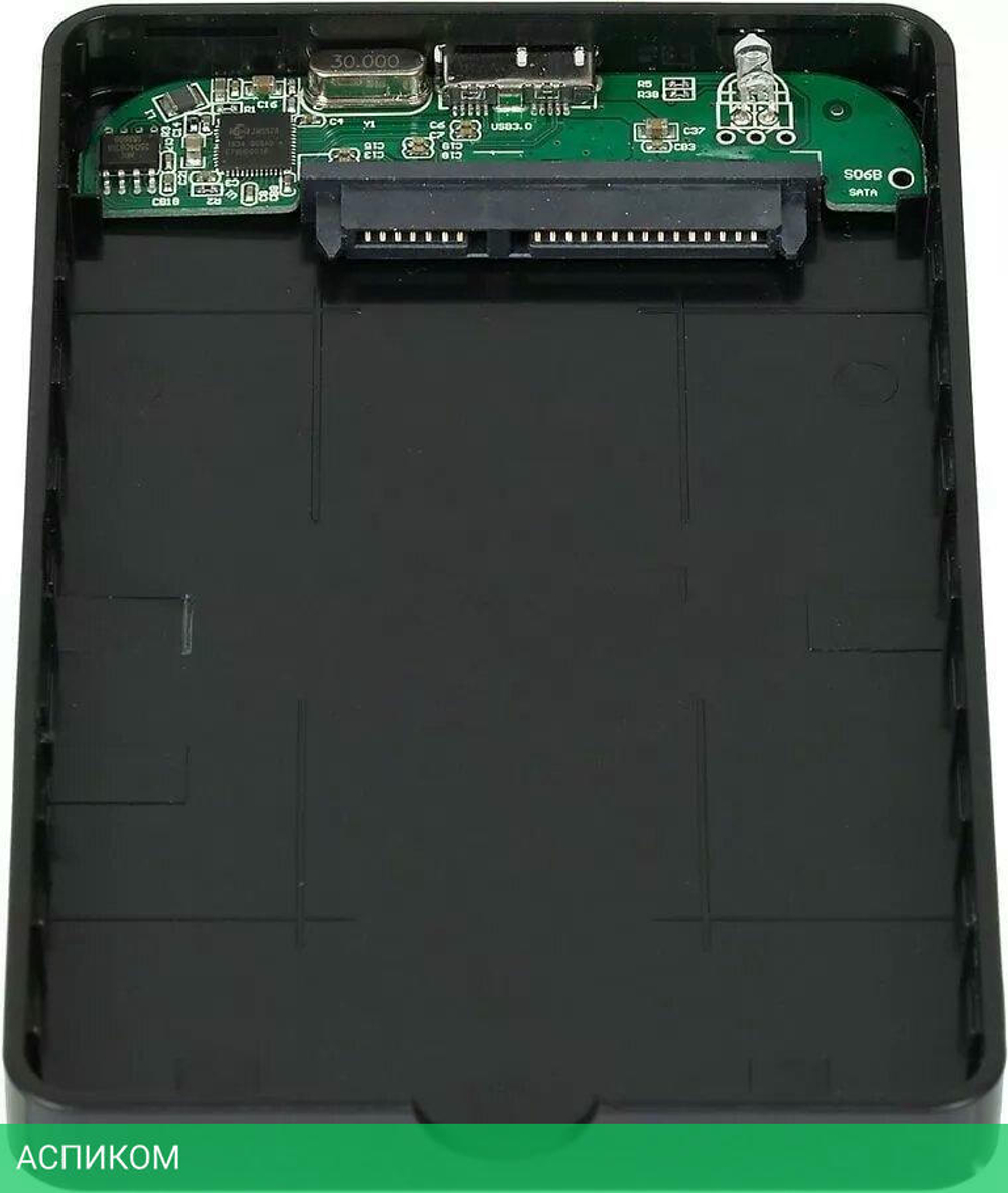 Бокс для накопителя AgeStar 3UB2P2 черный