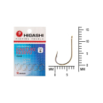 Крючок одинарный HIGASHI Kantuki Keiryu #10 Gold