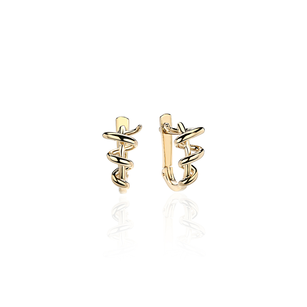 Серьги из жёлтого золота 585 пробы JA-S-С0311614