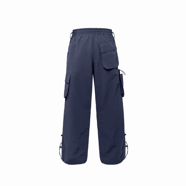 Брюки Multi pocket темно-синие - фото 7