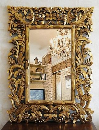Зеркало Франциск, золотое
