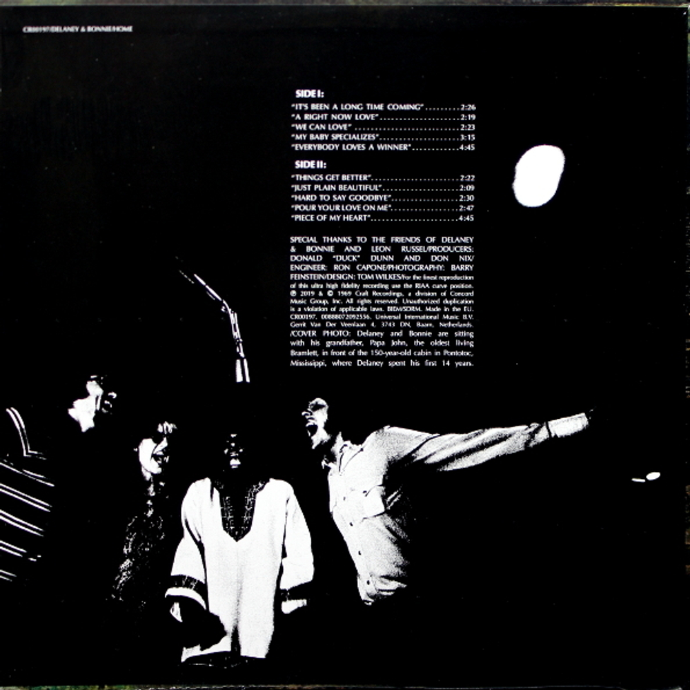 Delaney & Bonnie / Home (LP)