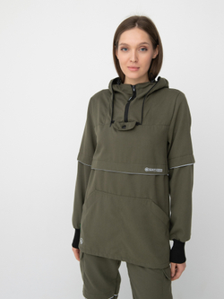 Костюм женский Антигнус-Люкс (Сорочка, Светлый пиксель) 52-54/158-164