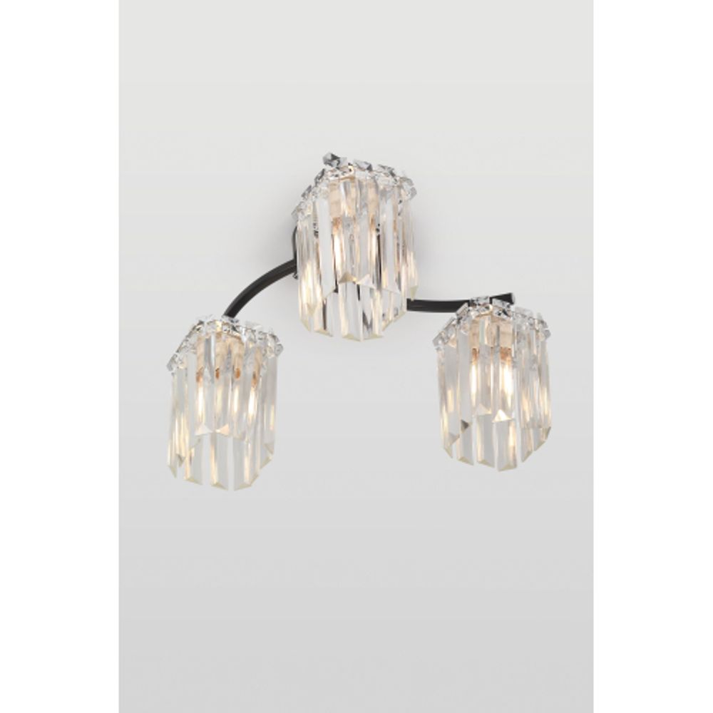 Люстра Rivoli June 1062-303 3хЕ27 60 Вт хрусталь | Rivoli