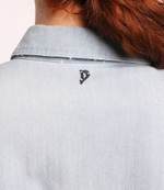 рубашка DONDUP - made in Italy - голубой(DC233 DS0259D BE2)