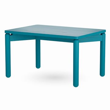 Столик кофейный saga, 50х70 см, сине-зеленый