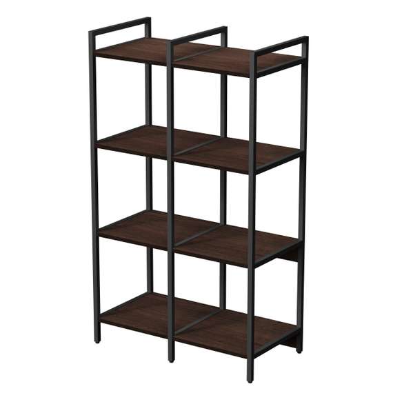 10ССД.4.400 Стеллаж средний двойной 4 полки, узкий (780*400*1328)