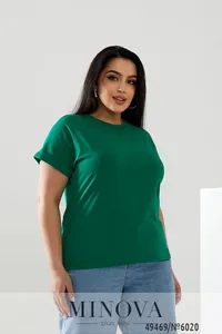 Футболка 6020-зеленый Minova
