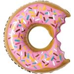 Шар с клапаном (16"/41 см) Мини-фигура, Пончик (надкусанный) 1 шт.