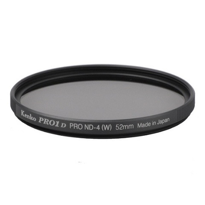Нейтрально-серый фильтр Kenko Pro 1D ND4 W на 52mm