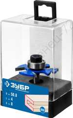 ЗУБР 50,8x4мм, хвостовик 8мм, фреза горизонтально-пазовая