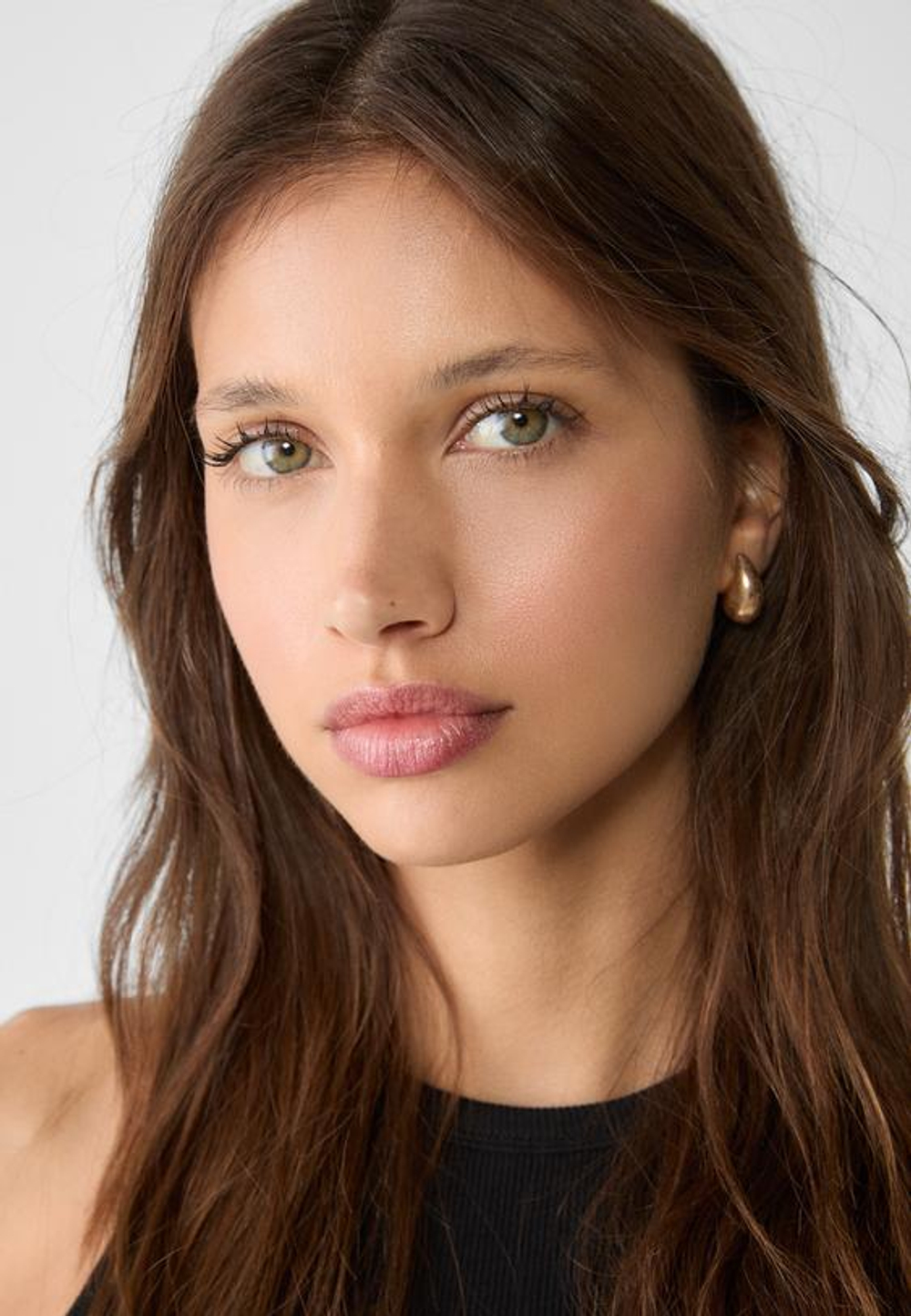 STRADIVARIUS Набор из 9 пар сережек, золотой