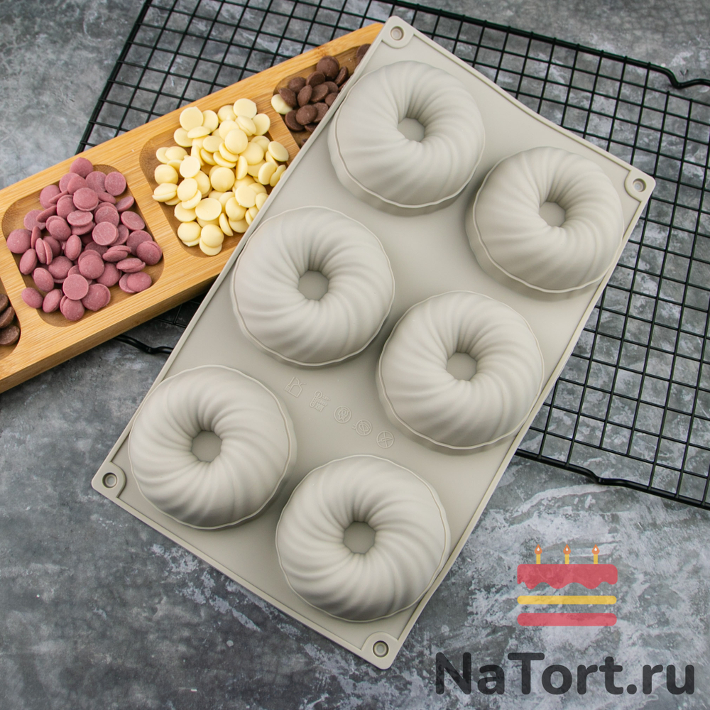 Форма для муссовых десертов «Турбо 6 в 1»