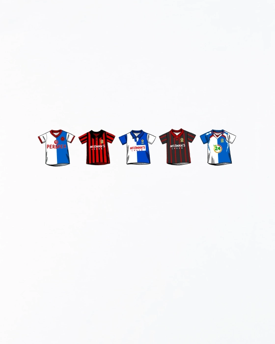 Блэкберн Роверс (футболка) - Легендарные джерси