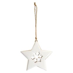 Набор елочных украшений Winter stars из коллекции New Year Essential, 3 шт.