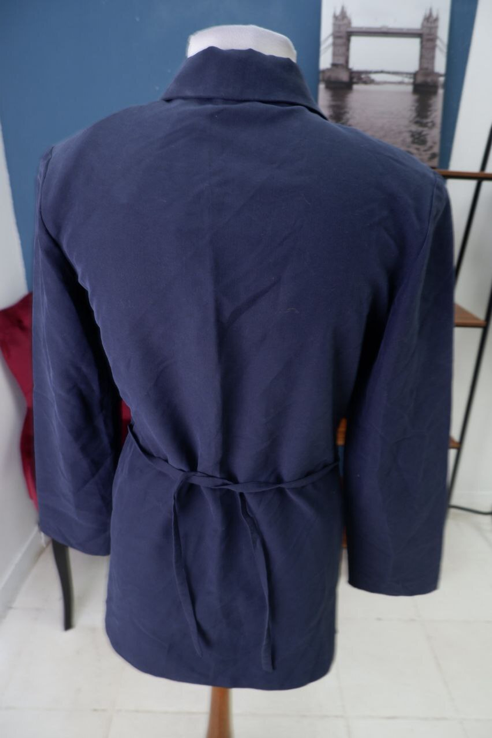 Жакет с поясом 42-44 размер