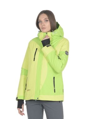 Женская горнолыжная куртка BETEBEILE  салатового цвета .