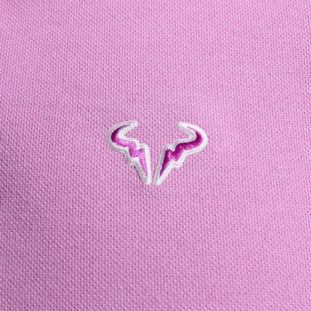 Мужское теннисное поло Nike Rafa Slim Polo - rush fuchsia/vivid purple/vivid purple