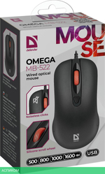 Мышь Defender MB-522 Black (52522)