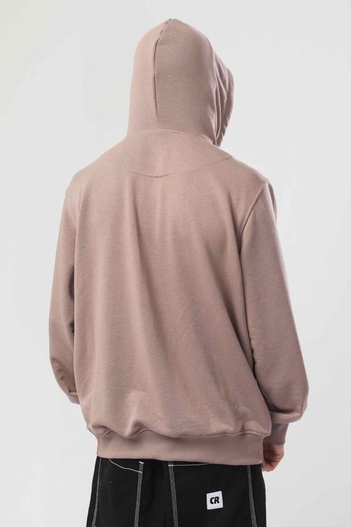 Худи Codered  Base Hoodie Wide Summer Лого ТМ Бежевый Темный/Белый принт КОДРЭД