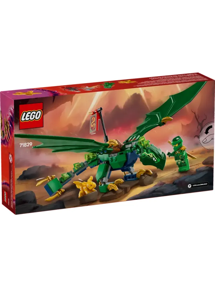 Конструктор NINJAGO 71829 Зеленый лесной дракон Ллойда