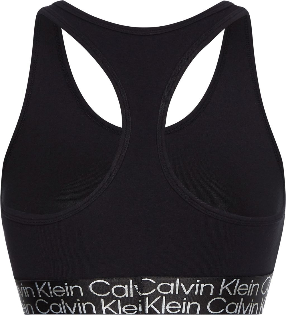 Теннисный бюстгальтер Calvin Klein Low Support Sports Bra - black
