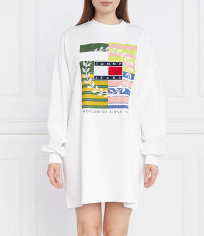 Платье Tommy Jeans - белый(DW0DW15885)