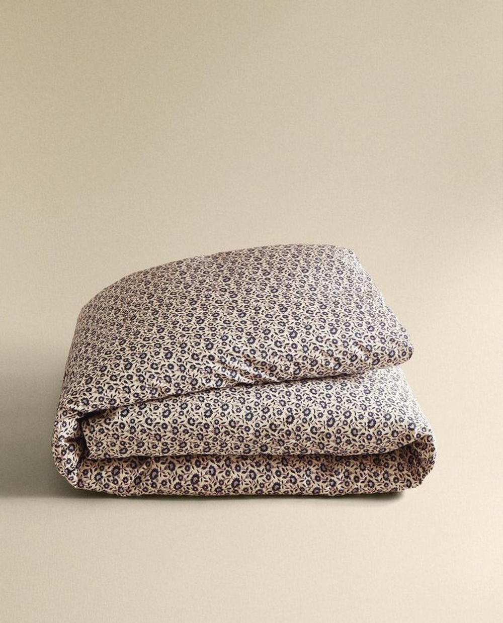 ZARA HOME ДЕТСКИЙ ХЛОПКОВЫЙ ПОДОДЕЯЛЬНИК С ПРИНТОМ, РАЗНОЦВЕТНЫЙ