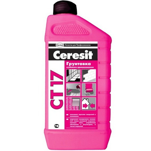 Грунтовка Ceresit СТ 17 для впит.основ (1л) Frost