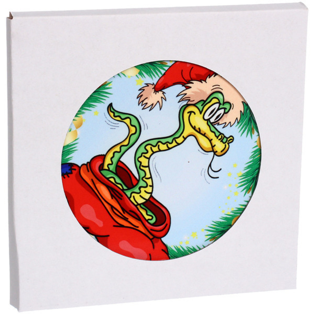 Подставка под горячее керамика 16см «Волшебный змей Эцуко»