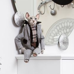 Кукла коллекционная Кот Пьер