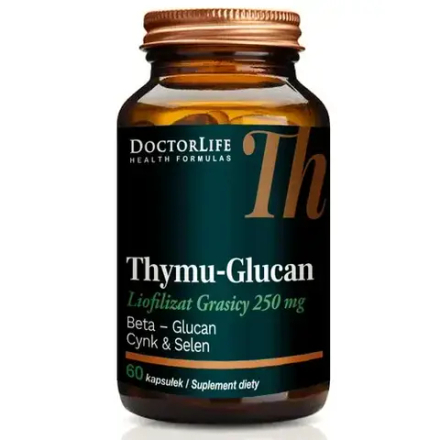 Doctor Life Thymu-Glucan лиофилизат тимуса 250 мг - 60 капсул
