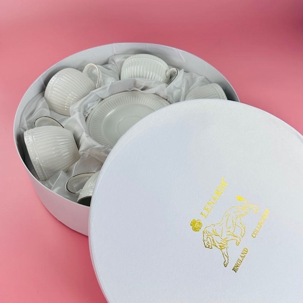 Lenardi 305-106 Чайный набор 12пр. 290мл в под.уп.(х6)Фарфор