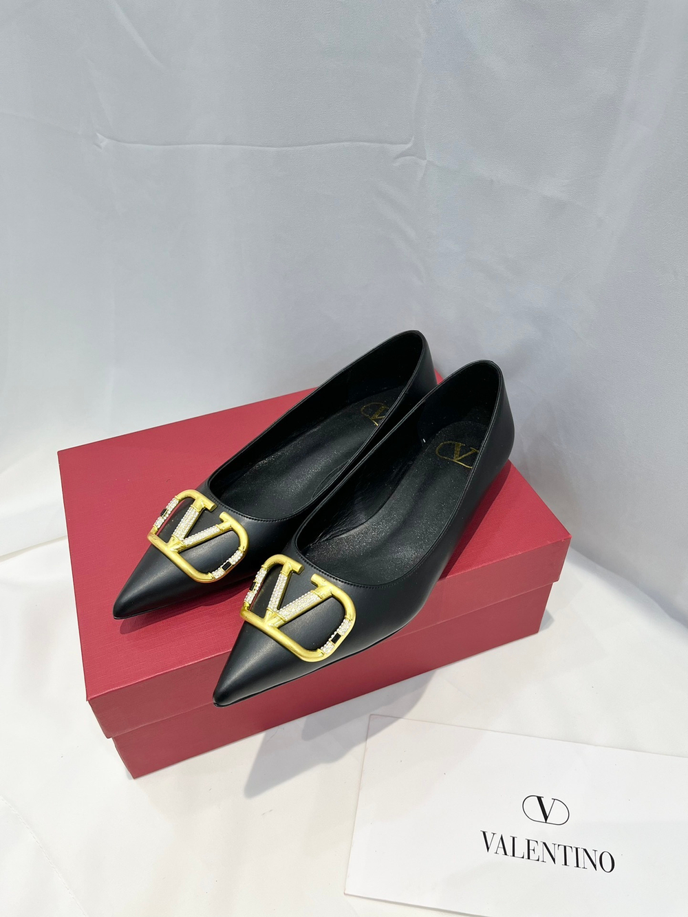 Valentino Vlogo Ballet Flat