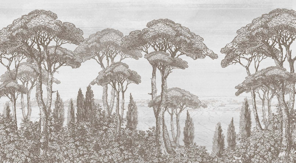 Дизайнерские обои Wall Street Estampe