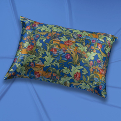 Наволочка 50x70 Mollen Рассвет васильково-синяя хлопковая