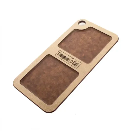 Подставка для кухонной утвари 20х10см ComposeEat ProFashion порфир кремовый