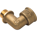 Угольник STOUT 1/4" ВР/НР с упором