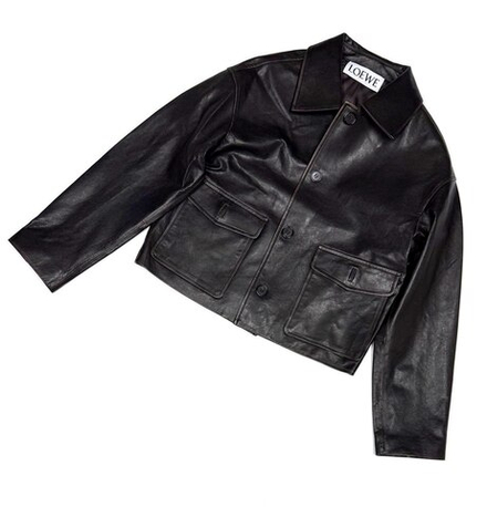 Кожаная куртка Loewe