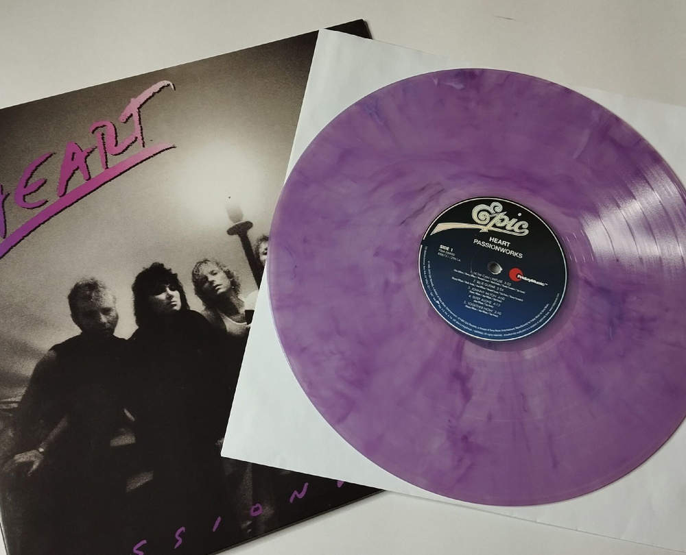 Винтажная виниловая пластинка LP Heart Passionworks (USA 2016) (Purple Translucent Vinyl) Deluxe Edition