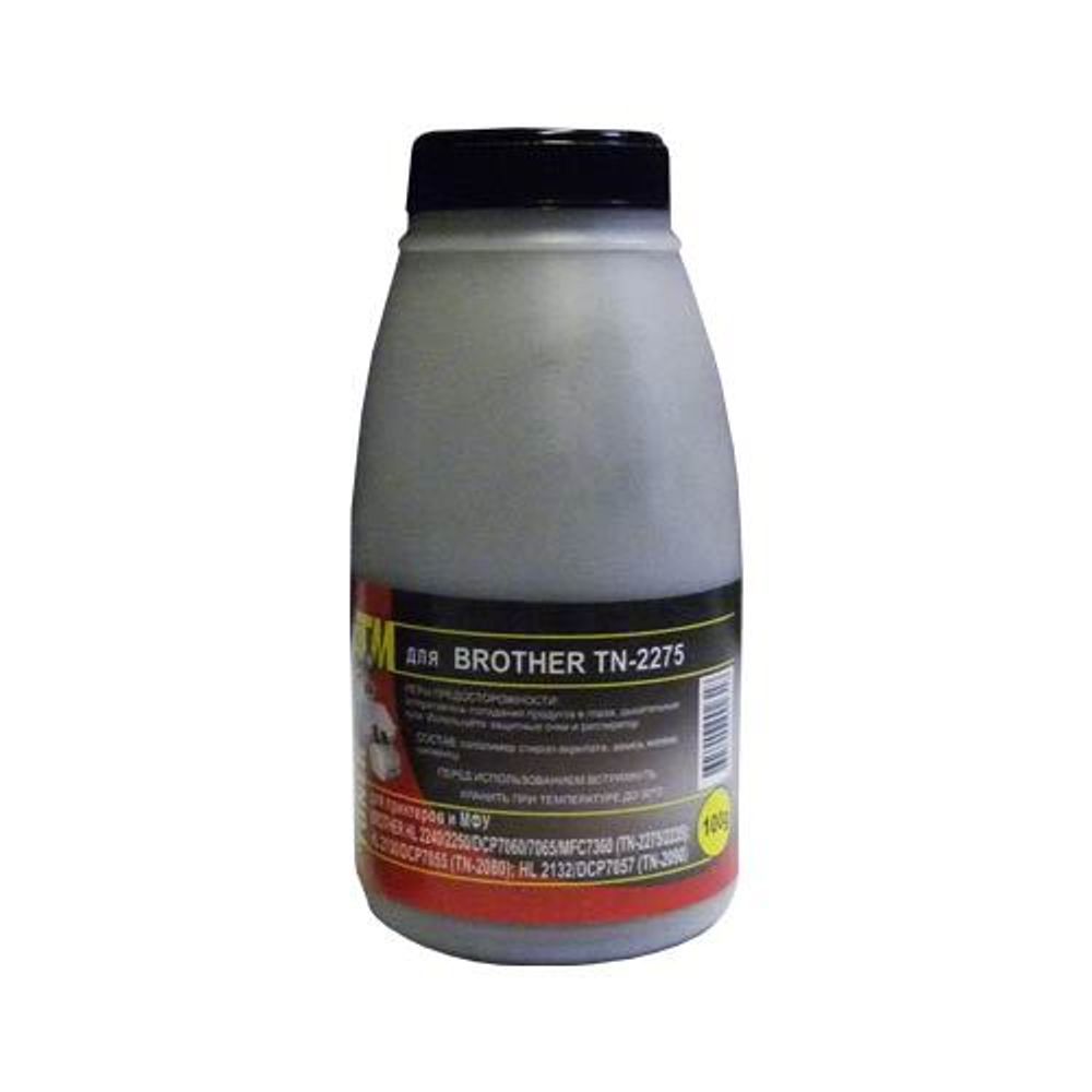 Тонер для BROTHER HL 2240/2250/2130/2132/DCP-7060/7065/MFC-7360 (TN-2235/2275/2080/2090) (100гр) ATM