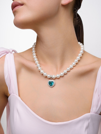 Колье "Soul Aqua" Silver