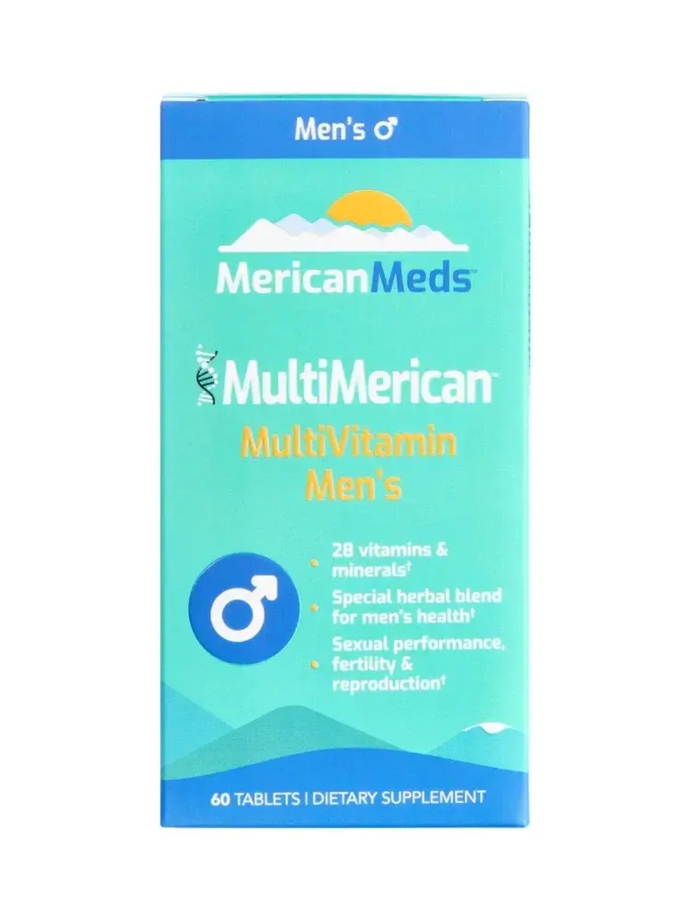 Витамины MericanMeds MultiVitamin Men's 60 таблеток