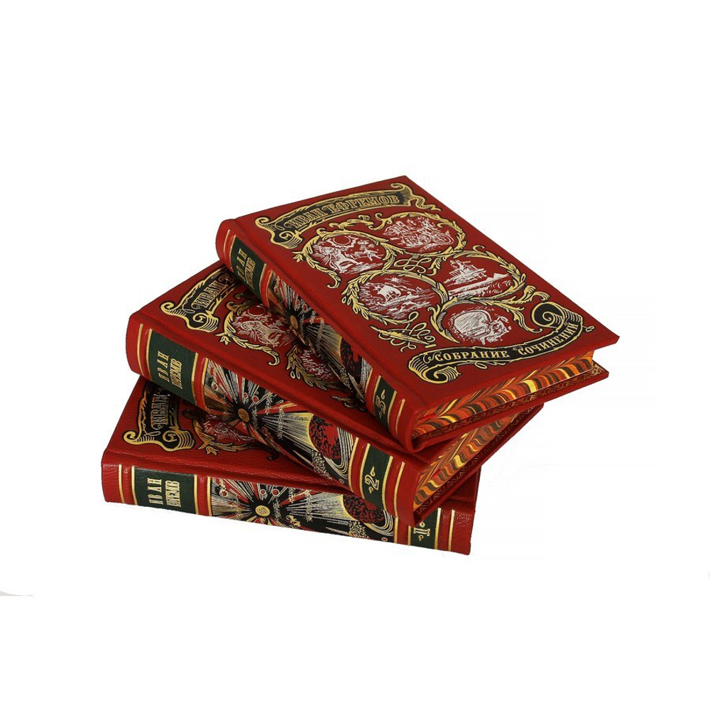 Подарочное издание в кожаном переплете в 6 томах "Ефремов И. Собрание сочинений"