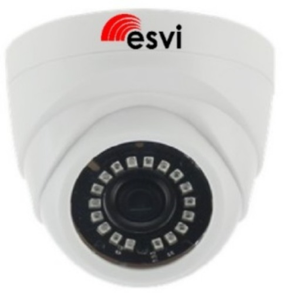 EVC-IP-D4.0-CX-P (XM) купольная IP видеокамера, 4.0Мп*21к/с, f=2.8мм, POE