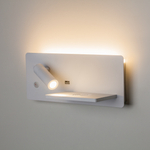 808556 Бра MURO 4,5W+3W LED 360LM+240LM БЕЛЫЙ 3000K