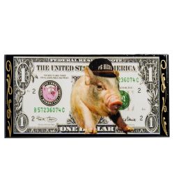 Народные промыслы ШК-11/12-A Шкатулка-купюрница в технике декупаж (8х17х4)