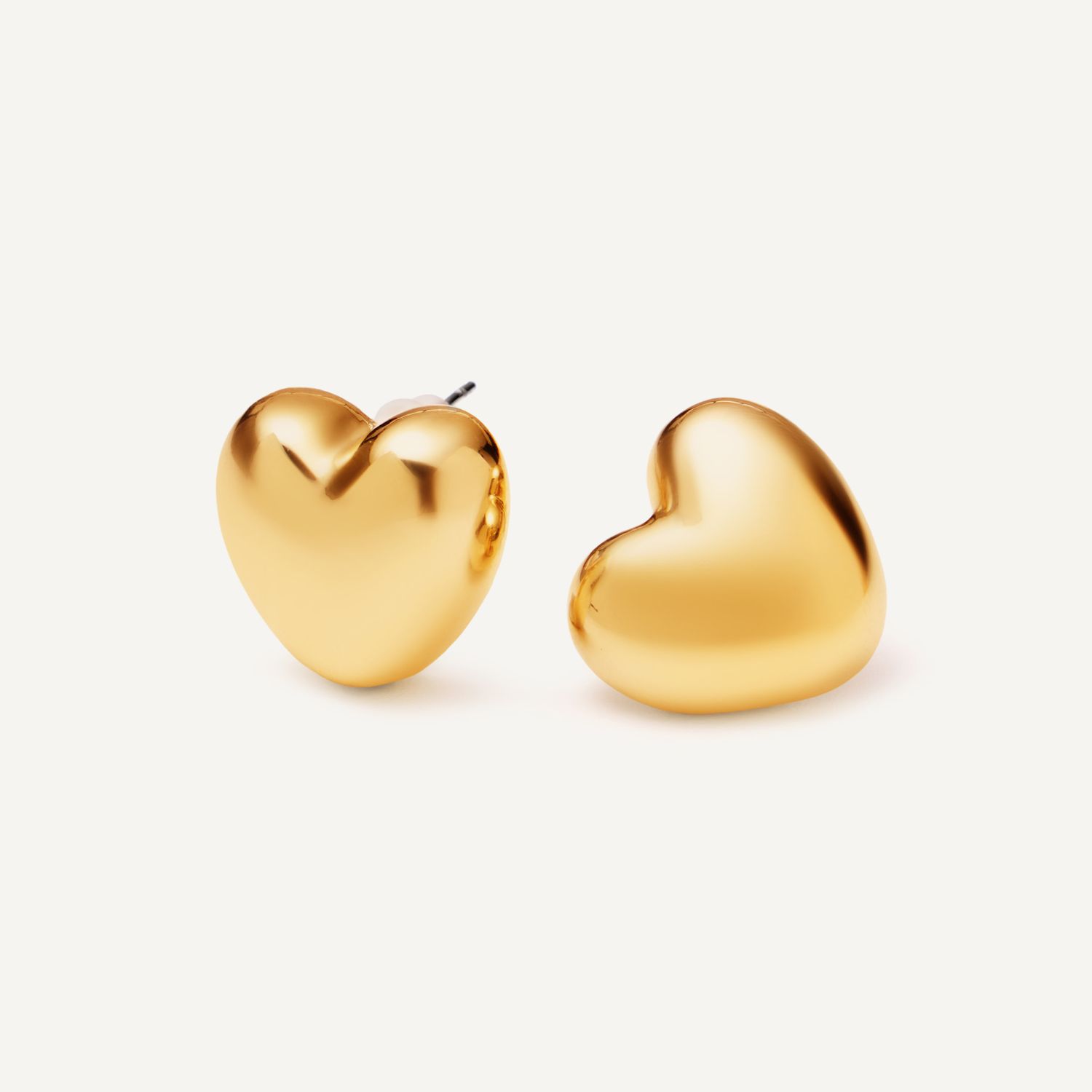 Серьги Plumpy Heart Earrings – Gold