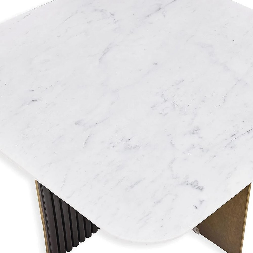 Стол журнальный мрамор ENZA HOME NASSAU EH68286